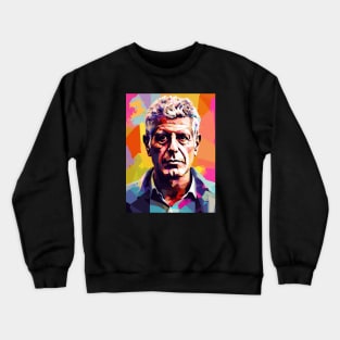 Anthony Bourdain WPAP Art Crewneck Sweatshirt